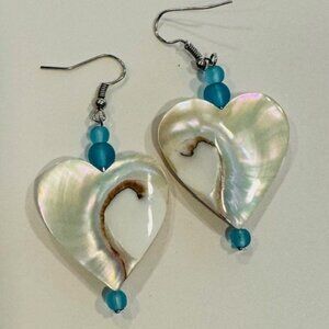 Sale - Mother Of Pearl Earrings